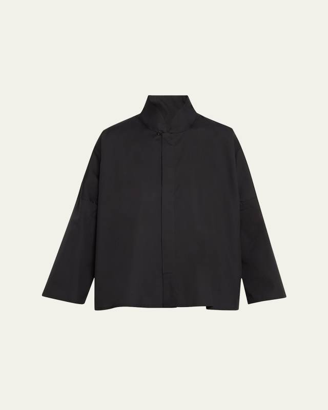Chinese Imperial Shirt with Chinese Collar (Mid Plus Length)